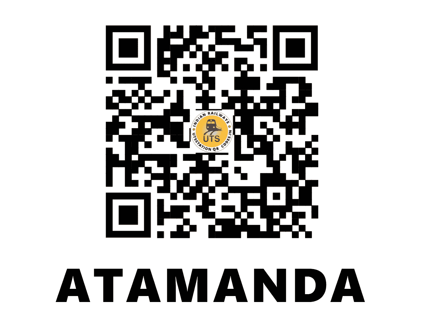 UTS QR Code for ATAMANDA - AMA (NE - UTTAR PRADESH)